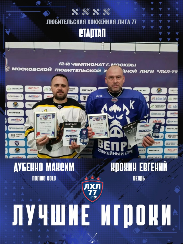 Фотографии лучших игроков 17-18 октября