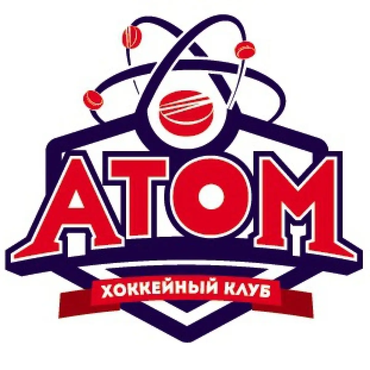 Логотип ХК Атом
